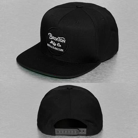 Brixton Snapback Lippis Musta