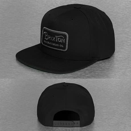 Brixton Snapback Lippis Musta