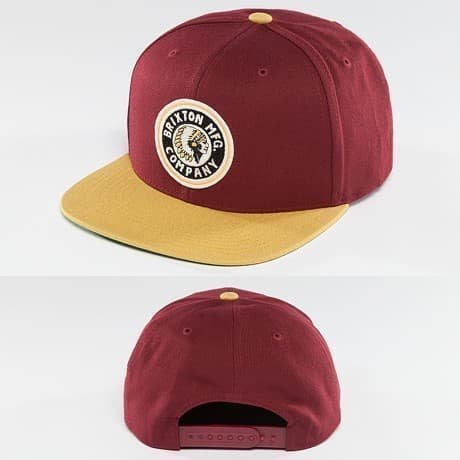 Brixton Snapback Lippis Punainen