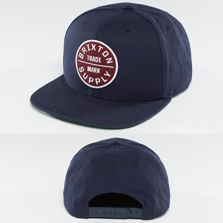 Brixton Snapback Lippis Sininen