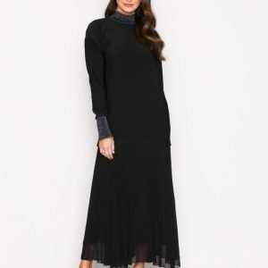 By Malene Birger Lucillas Dress Pitkähihainen Mekko Black