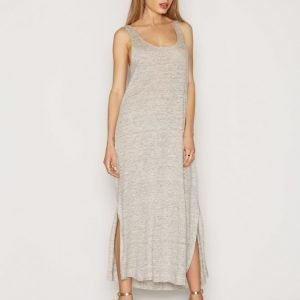 By Malene Birger Nuba Dress Maksimekko Light Grey Melange