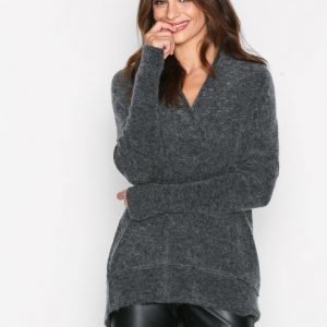 By Malene Birger Zonia Knitwear Neulepusero Dark Grey Melange