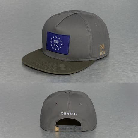 CHABOS IIVII Snapback Lippis Harmaa