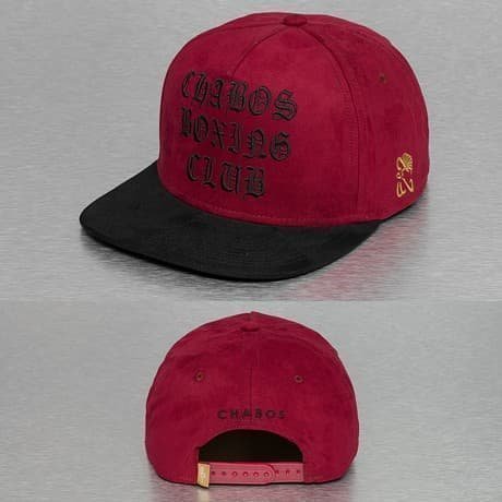 CHABOS IIVII Snapback Lippis Punainen