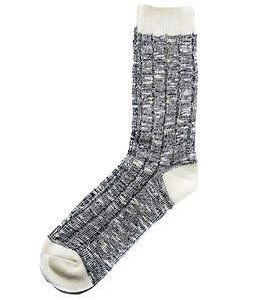 Cai Socks Ernst Cai Rugged Socks Black/Off White