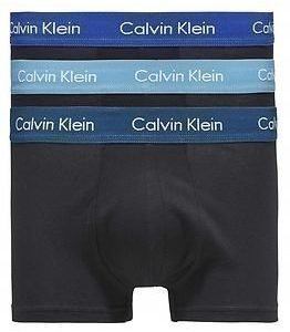 Calvin Klein 3pack Low Rise Trunk Blue/Turquoise