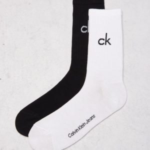 Calvin Klein Bright Logo 2-pack Black/White