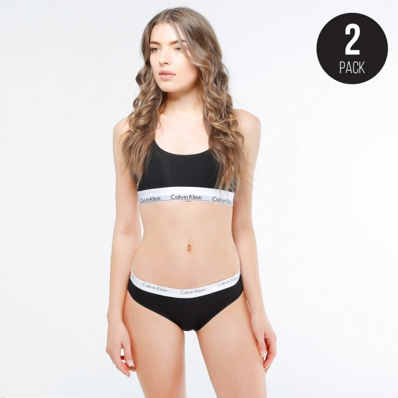 Calvin Klein CK Cotton Bikini 2-pack -pikkuhousut