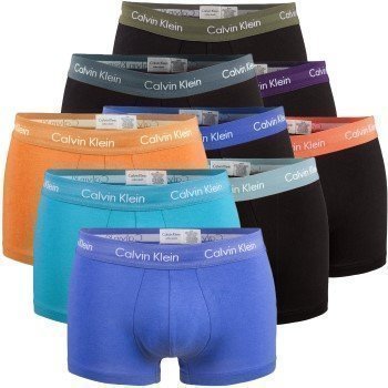 Calvin Klein Cotton Stretch Low Rise Trunks MIX 9 pakkaus