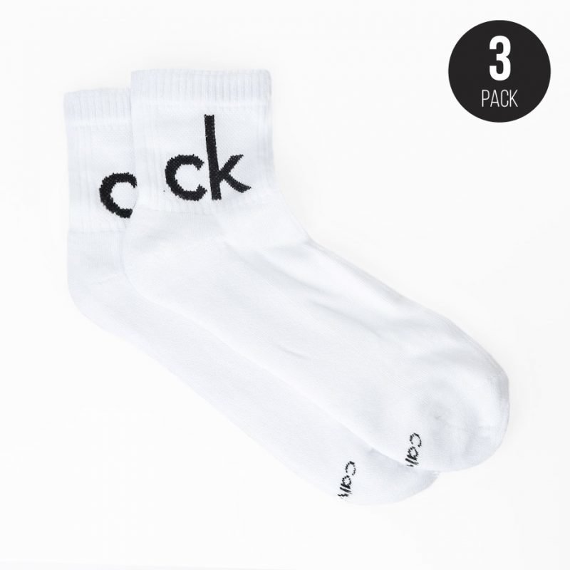 Calvin Klein Jason 3-pack Logo Quarter -sukat