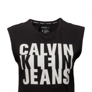 Calvin Klein Jeans Cropped Square Sl Te