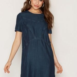 Calvin Klein Jeans Daria Rn S / S Tencel Dress Loose Fit Mekko Indigo