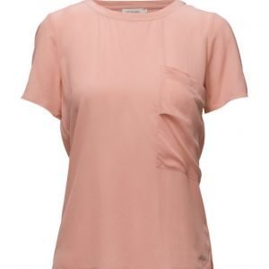 Calvin Klein Jeans Efa Cn Woven Top S/S lyhythihainen pusero