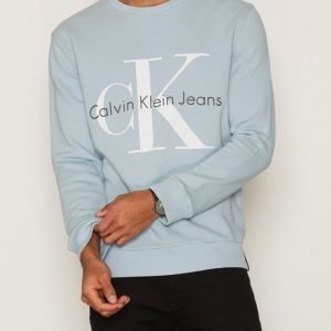 Calvin Klein Jeans Hagg True Icon Cn Hknit Ls Pusero Dusty Blue