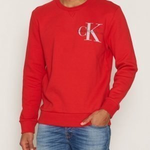 Calvin Klein Jeans Haro 1 True Icon Cn Hknit Ls Pusero Fiery Red