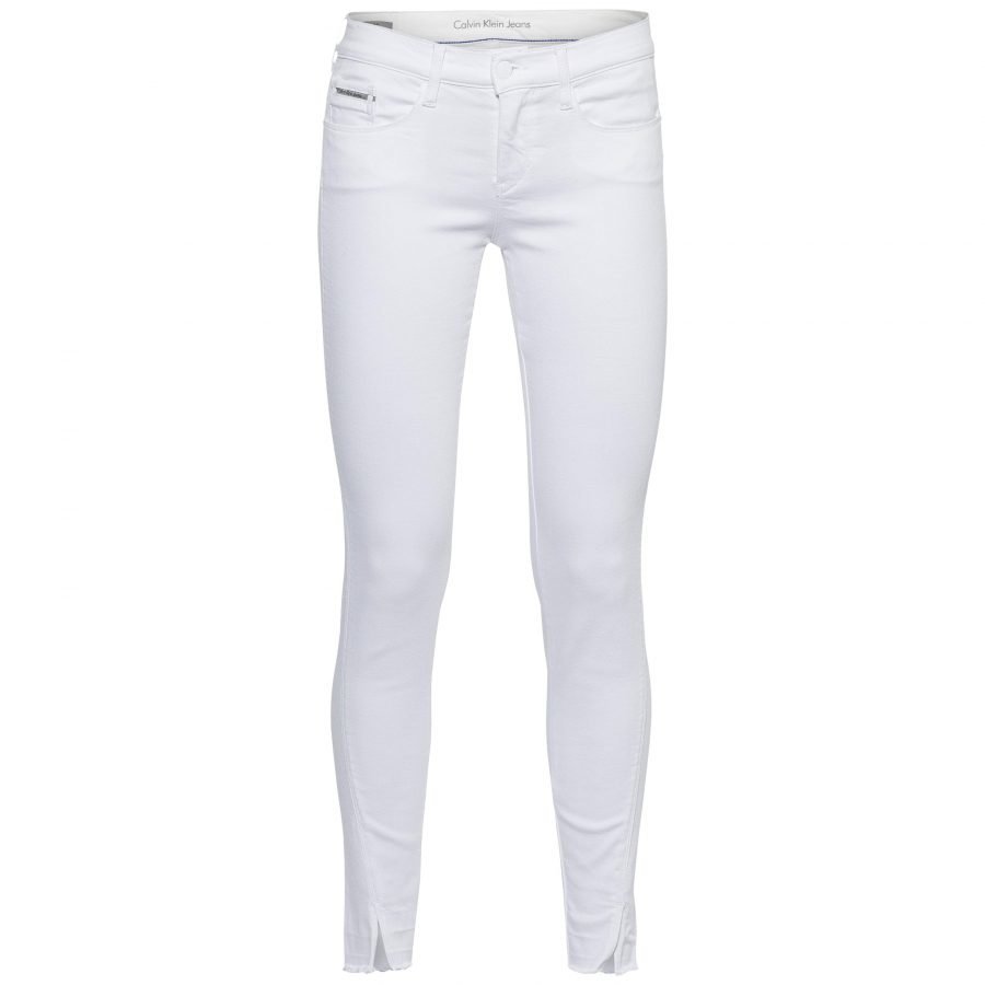 Calvin Klein Jeans Mr Skinny Twisted White Naisten Farkut