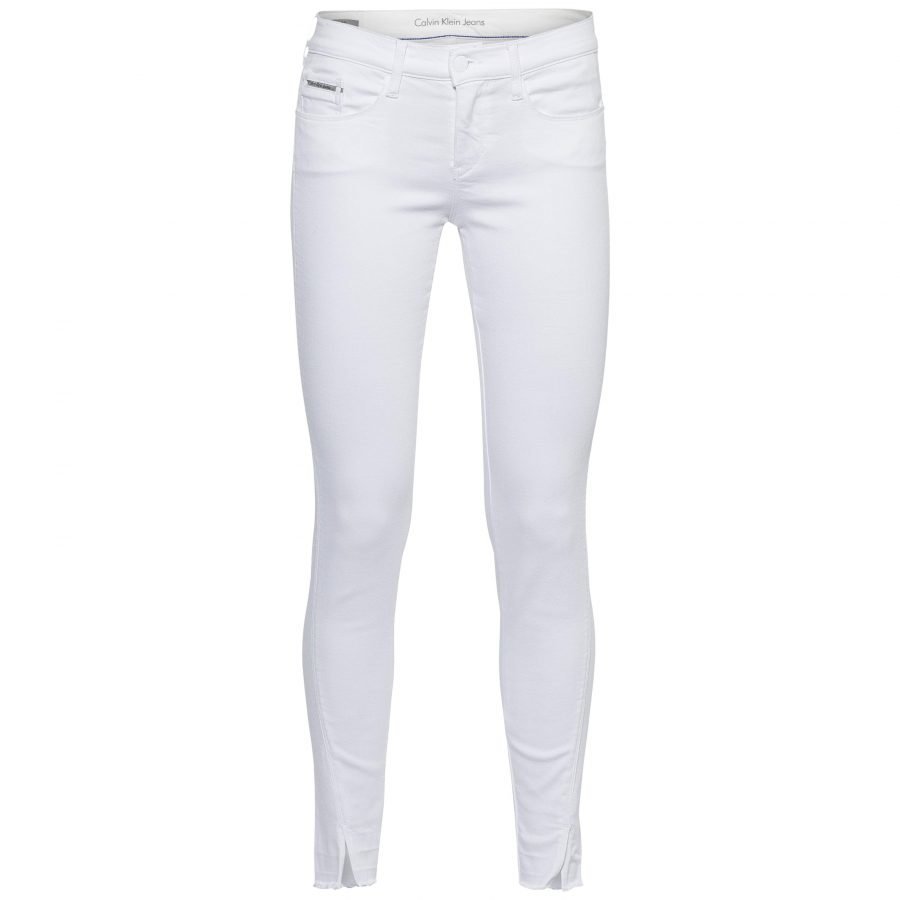 Calvin Klein Jeans Mr Skinny Twisted White Naisten Farkut