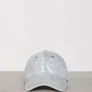 Calvin Klein Jeans Re-Issue Denim Cap Lippis Light Blue