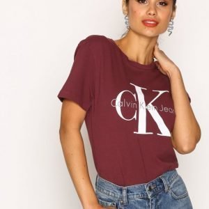 Calvin Klein Jeans Shrunken Tee T-Paita Fig