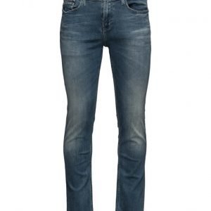 Calvin Klein Jeans Slim Straight Aqua slim farkut