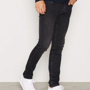 Calvin Klein Jeans Super Skinny Elastic Black Farkut Black