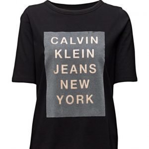 Calvin Klein Jeans Trix-3 Cn Straight Fit Tee Ms