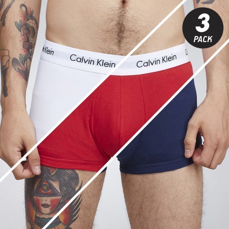 Calvin Klein Lo Rise Trunk 3-pack -bokserit