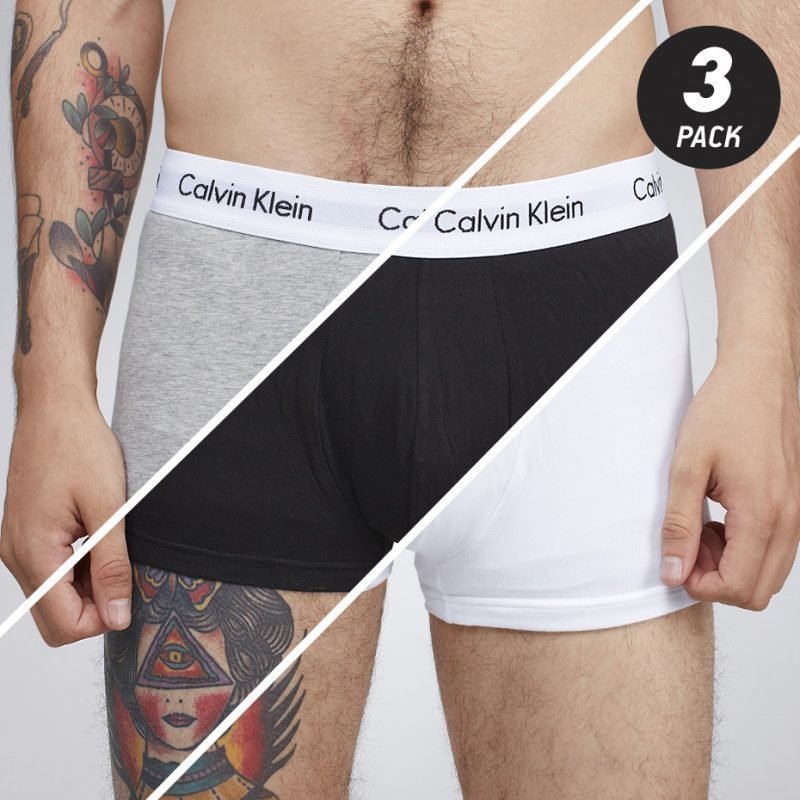 Calvin Klein Lo Rise Trunk 3-pack -bokserit