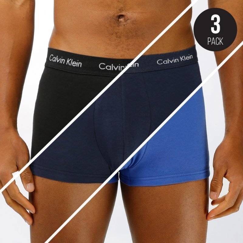 Calvin Klein Lo Rise Trunk 3-pack -bokserit