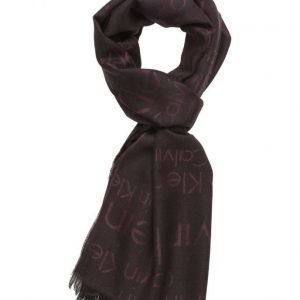 Calvin Klein Logo 2 Scarf 909 O huivi