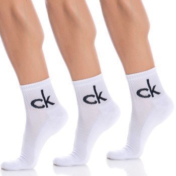 Calvin Klein Logo Quarter Socks 3 pakkaus