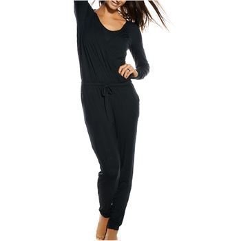 Calvin Klein Longsleeve Jumpsuit Black