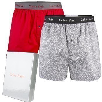 Calvin Klein Loungewear Woven Boxer Gift Box 2 pakkaus