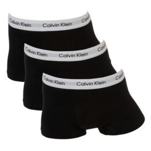 Calvin Klein Low Rise Trunk Black 3-Pack