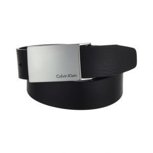 Calvin Klein Mino Plaque Nahkavyö