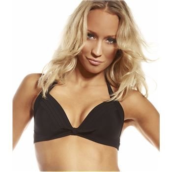 Calvin Klein Perfectly Fit Solid Retro Bra Black