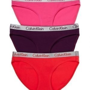 Calvin Klein Radiant Cotton Bikini Alushousut 3-Pack