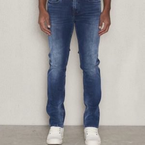 Calvin Klein Slim Straight Elastik Mid