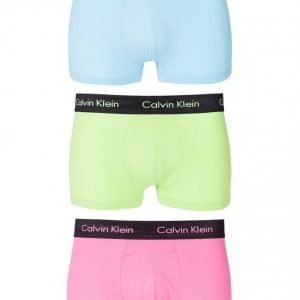 Calvin Klein Underwear 3-Pack Low Rise Trunk Bokserit Monivärinen