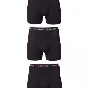 Calvin Klein Underwear Cotton Stretch 3-Pack Trunk Bokserit Black