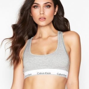 Calvin Klein Underwear Modern Cotton Bralette Rintaliivit Grey Melange