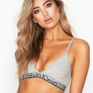 Calvin Klein Underwear Trianlge Unlined Bra Rintaliivit Grey