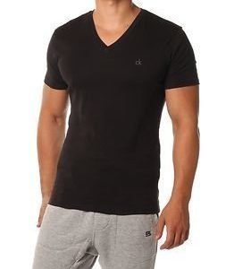 Calvin Klein V-Neck T-shirt Black