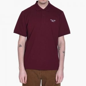 Carhartt Short Sleeve Hand Script Pique Polo