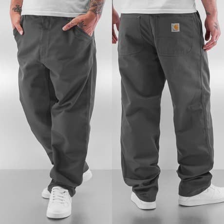 Carhartt WIP Straight Fit Farkut Musta