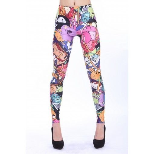 Cartoon AD Leggings Tights