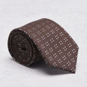 Castor Pollux Croatus Tie Brown Dots