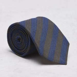 Castor Pollux Croatus Tie Green/Blue Striped