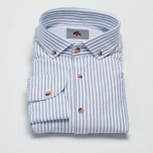 Castor Pollux Filipos Button Down Oxford Stripe